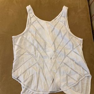 Free People- Mesh Front Tank